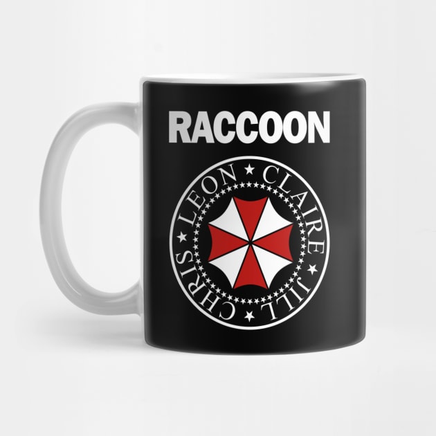 Raccoon City Band by Power Up Prints